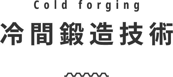 冷間鍛造技術 Cold forging